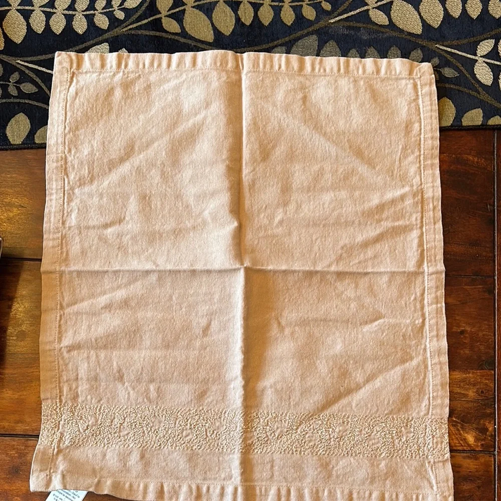 West Elm Cream Dining Table Linens